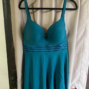 Teal Swim Tankini Top | 3XL